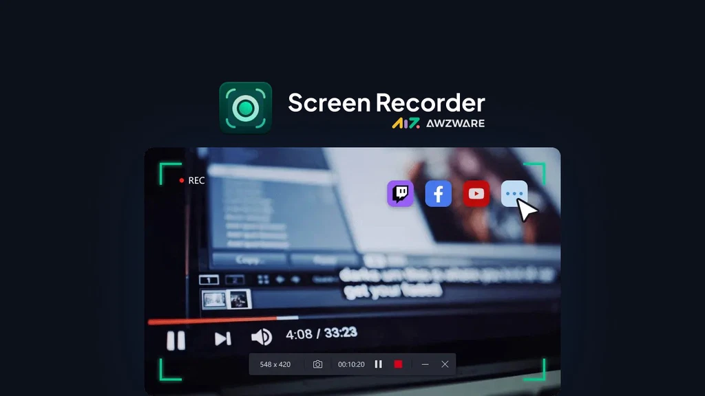 AWZ Screen Recorder Logo