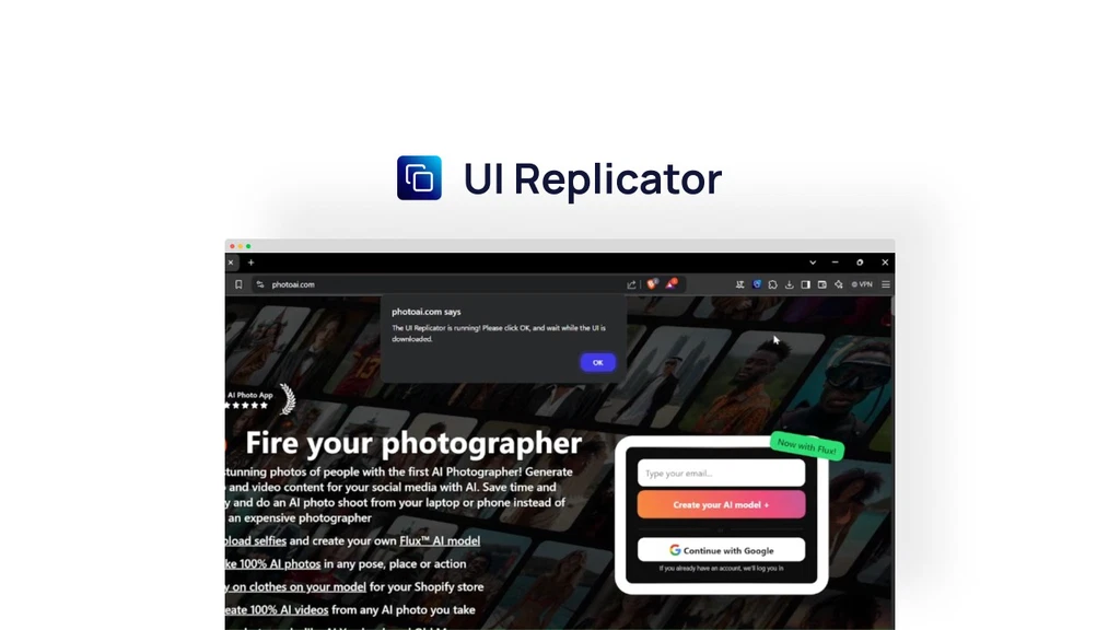 UI Replicator Logo