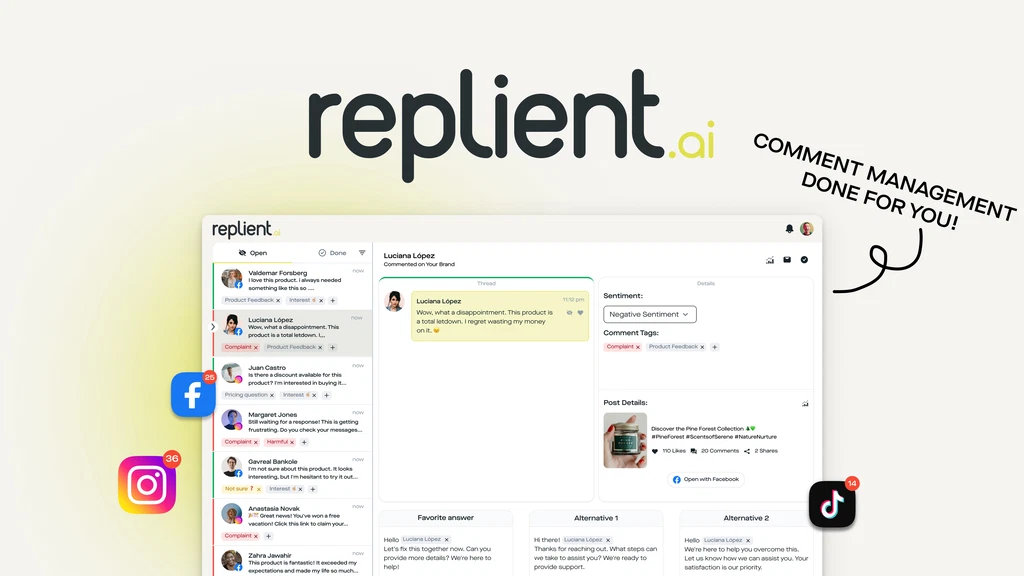 Replient.ai Logo