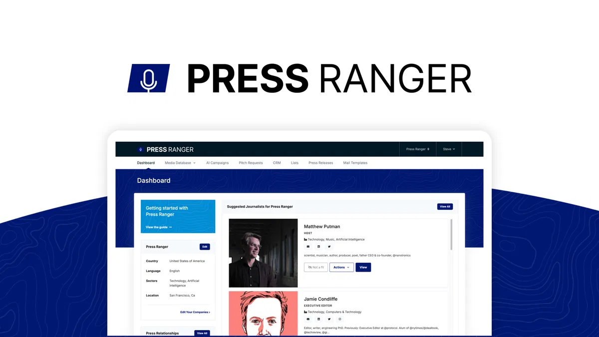 Press Ranger Logo